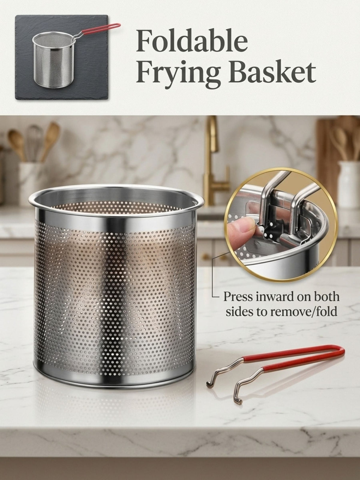 Stainless Steel Deep Frying Pot