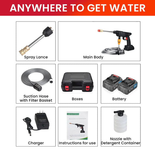 PORTABLE HIGH PRESSURE WASHER