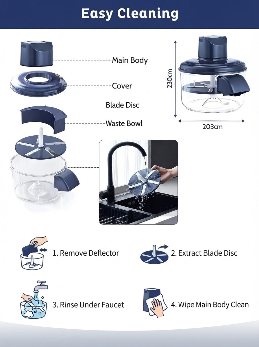 Rechargeable Electric Fruit & Vegetable Peeler