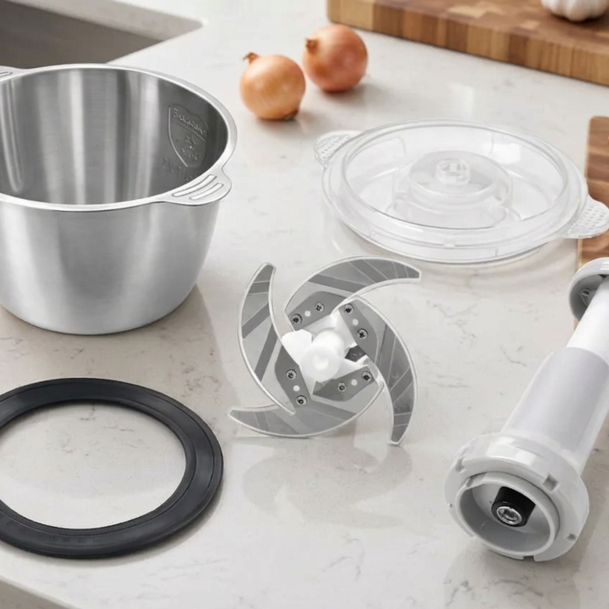 4 Blade Stainless Food Chopper