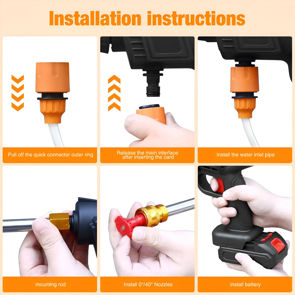 PORTABLE HIGH PRESSURE WASHER